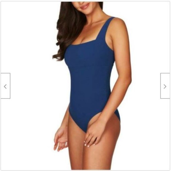 SEA LEVEL Ribbed Underwire One Piece Swimsuit - Picture 3 of 6